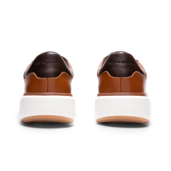 Men's Comfortable Smart Casual Sneakers - BROWN - 4