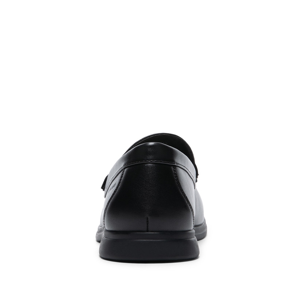 Men's Smart Casual Slip-On Loafers - BLACK - 3