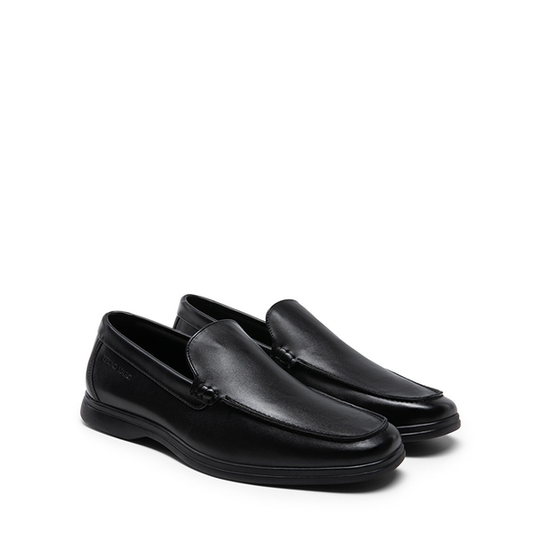 Men's Smart Casual Slip-On Loafers - BLACK - 2