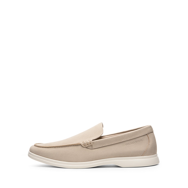 Men's Smart Casual Slip-On Loafers - KHAKI - 1