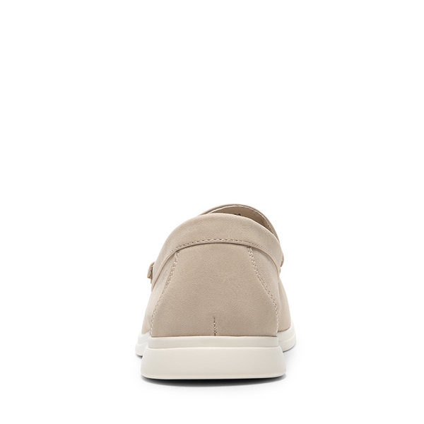 Men's Smart Casual Slip-On Loafers - KHAKI - 3