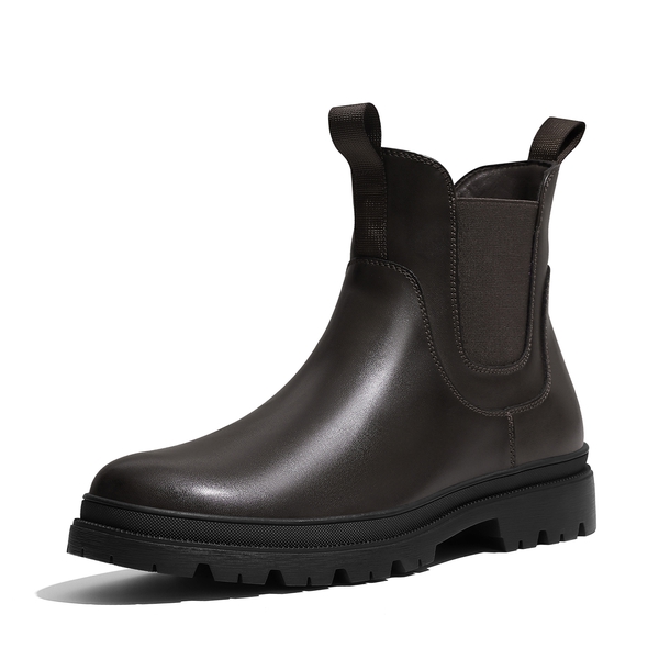 Men s Vegan Leather Chelsea Boots Bruno Marc