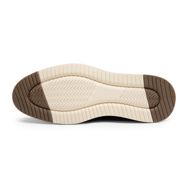 [CrossFlex Lite Polish] Men's Non-Slip Smart Casual Oxfords - DARK BROWN - 3