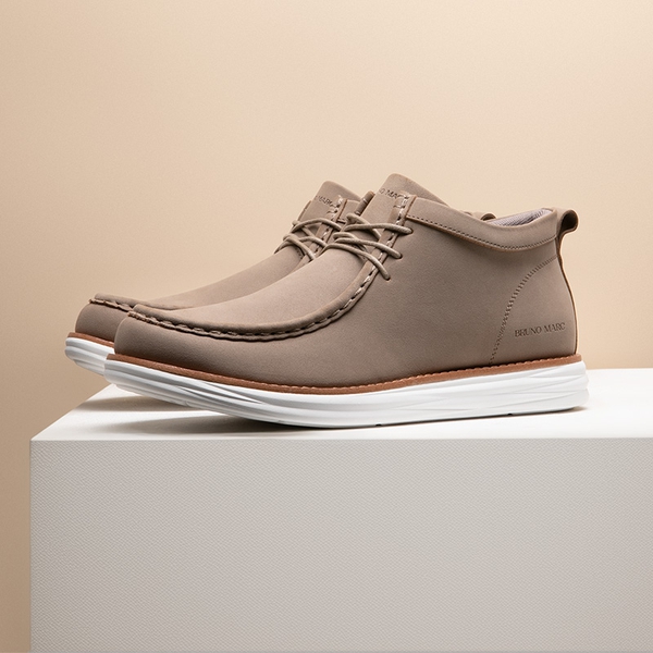 Men's Dress Chukka Boots - COFFEE-SUEDE - 1
