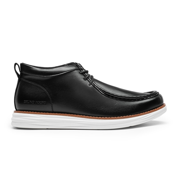 Men's Dress Chukka Boots - BLACK-PU - 2