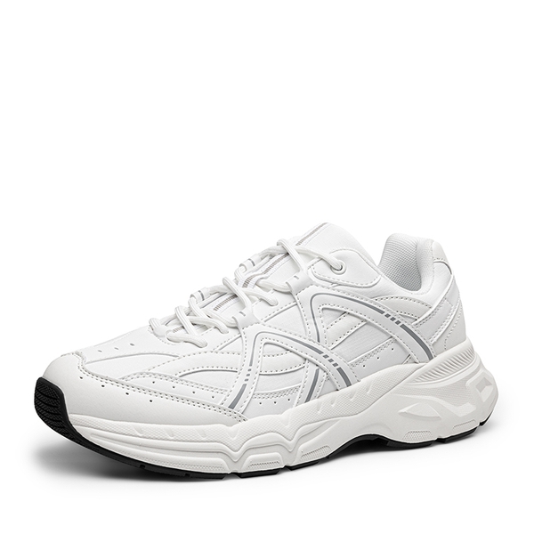 [Cam] Dream Pairs Men's Retro Fashion Sneakers - WHITE -  0