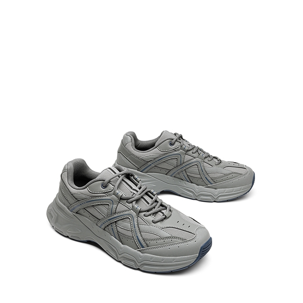 [Cam] Dream Pairs Men's Retro Fashion Sneakers - DARK GREY - 4