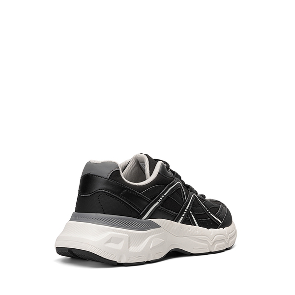 [Cam] Dream Pairs Men's Retro Fashion Sneakers - BLACK - 2