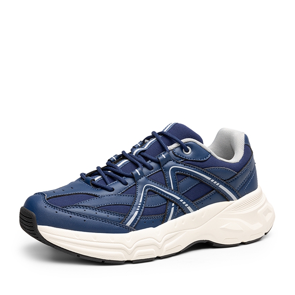 [Cam] Dream Pairs Men's Retro Fashion Sneakers - NAVY -  0