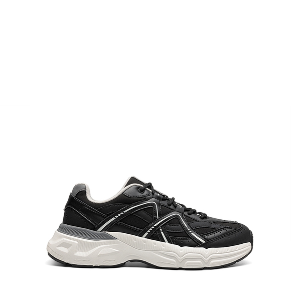 [Cam] Dream Pairs Men's Retro Fashion Sneakers - BLACK - 1