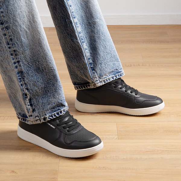 Men's Non-Slip Fashion Sneakers - BLACK - 5