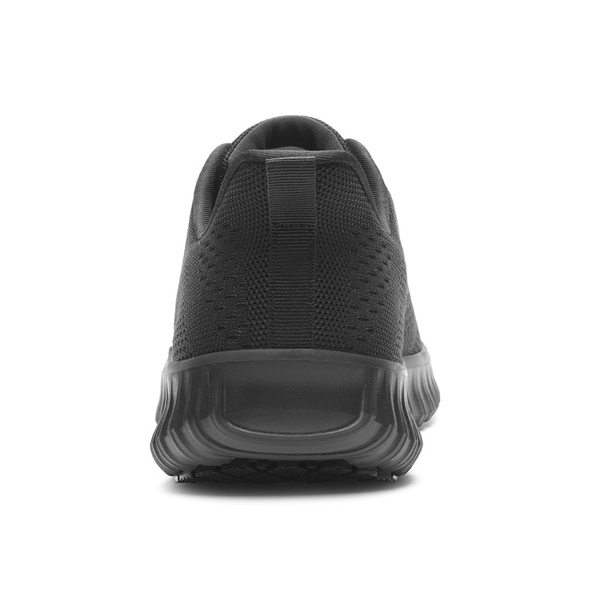 Men's Knitted Kitchen Work Shoes - BLACK - 3