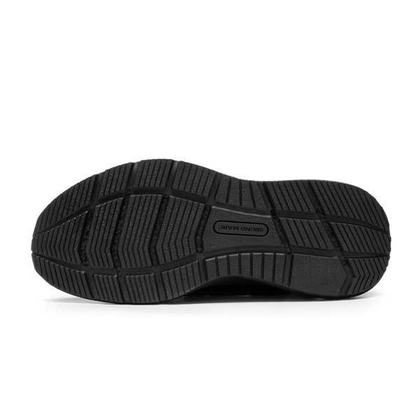 [MaxFlex ActiveMetro] Men's Comfortable Dress Sneakers - ALL BLACK - 3