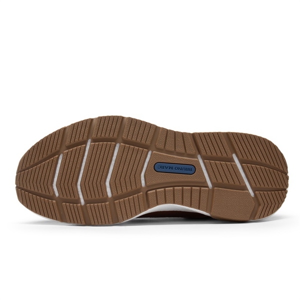 [MaxFlex ActiveMetro] Men's Comfortable Dress Sneakers - BROWN - 3