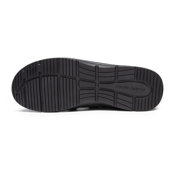 Men's Lightweight Slip-On Winter Boots - BLACK-NUBUCK - 3