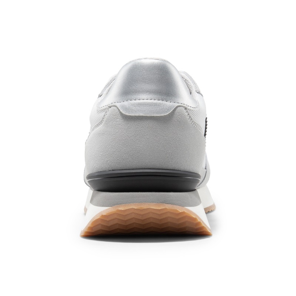 Men's Breathable Retro Sneakers - GREY - 4