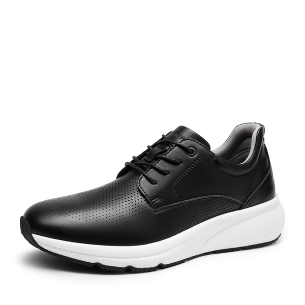 Men's Comfortable Dress Sneakers - BLACK -  0