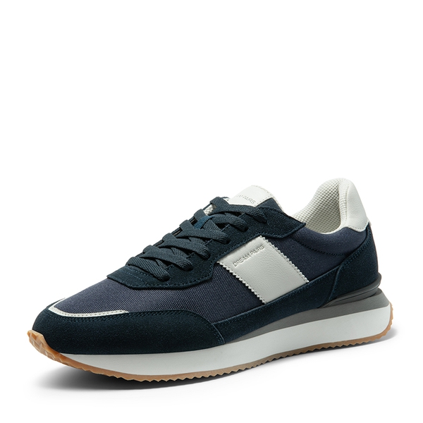 Men's Breathable Retro Sneakers - NAVY -  0