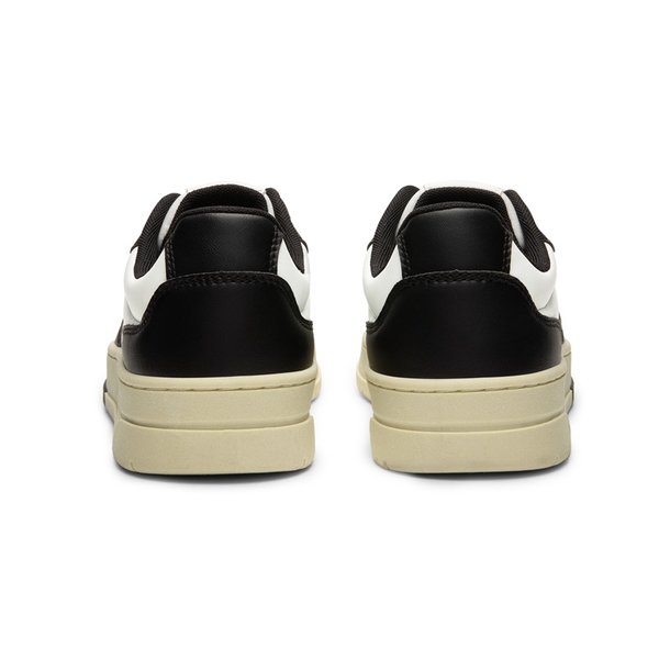 Men's Breathable Mesh Smart Casual Sneakers - BLACK/WHITE - 4