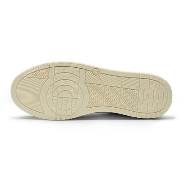 Men's Low-Top Fashion Sneakers - WHITE/GREY/BLACK - 3
