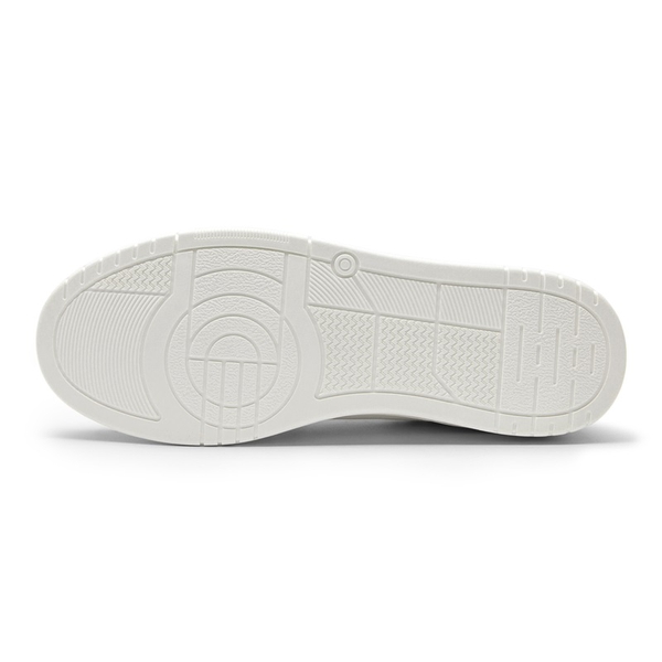 Men's Low-Top Fashion Sneakers - WHITE - 3