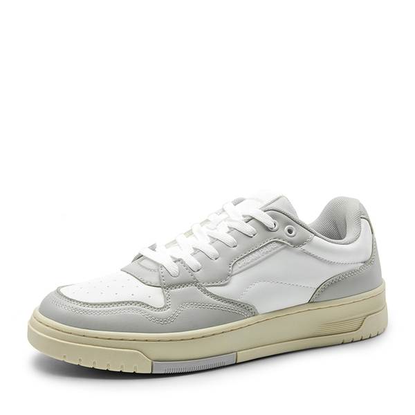 Men's Breathable Mesh Smart Casual Sneakers - GREY/WHITE -  0