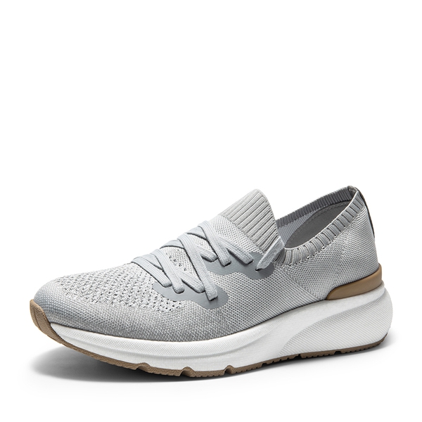 Men's Lightweight Slip-On Sneakers - LIGHT GREY -  0