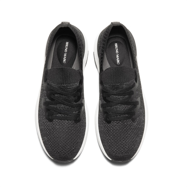 Men's Lightweight Slip-On Sneakers - BLACK - 2