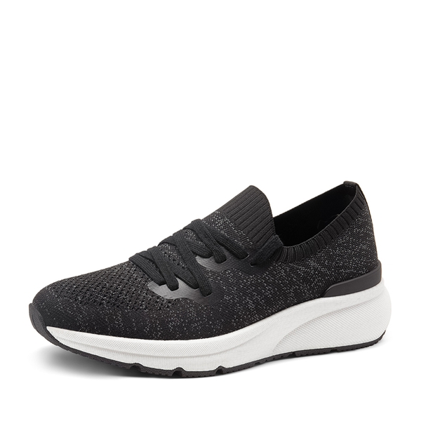 Men's Lightweight Slip-On Sneakers - BLACK -  0