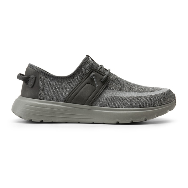 Knitted Slip-On Casual Loafers - GREY - 1