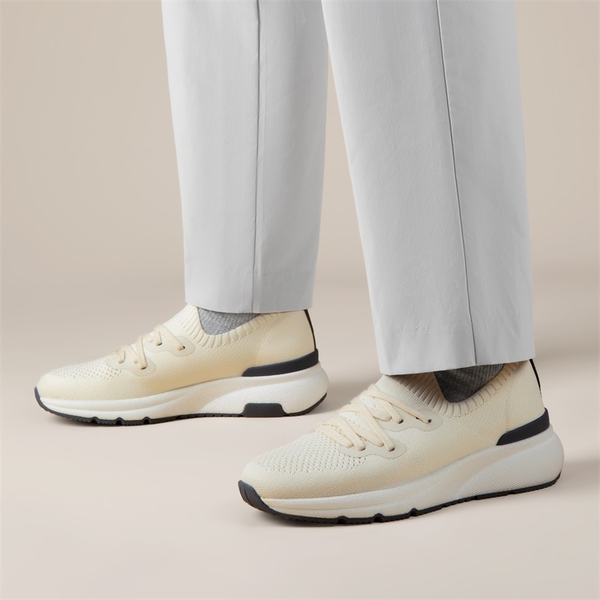 Men's Lightweight Slip-On Sneakers - OFF-WHITE - 5