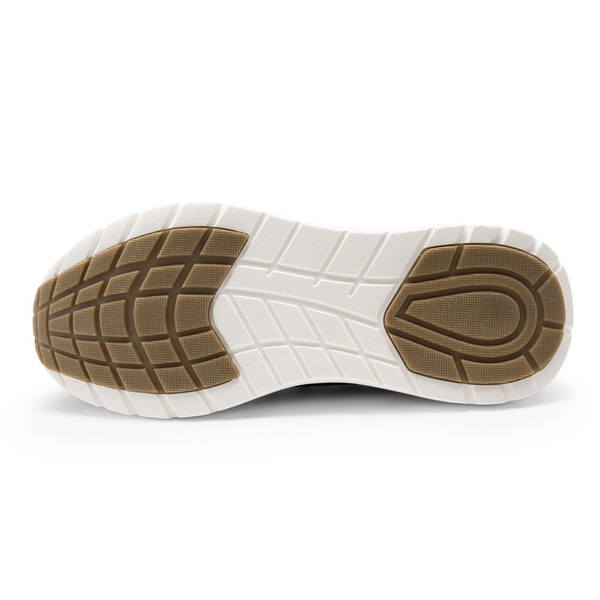 Knitted Slip-On Casual Loafers - BLACK - 3