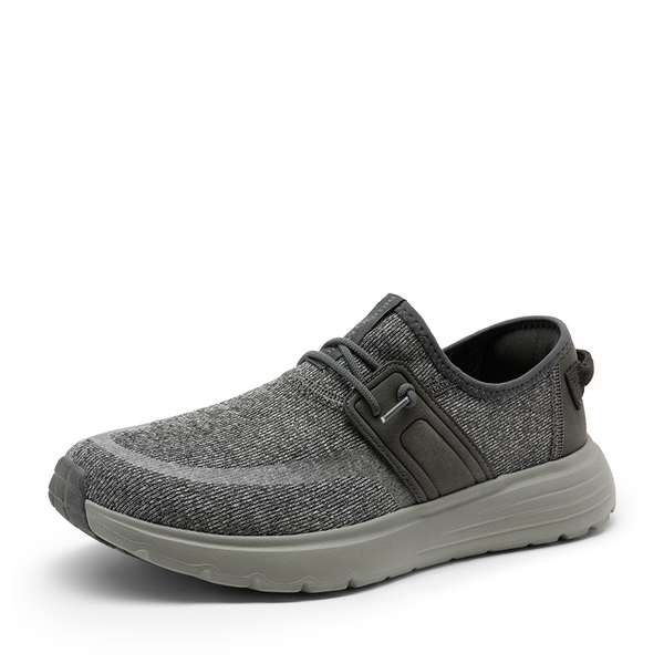 Knitted Slip-On Casual Loafers - GREY -  0