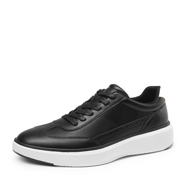 Men's Lightweight Arch Support Sneakers - BLACK -  0