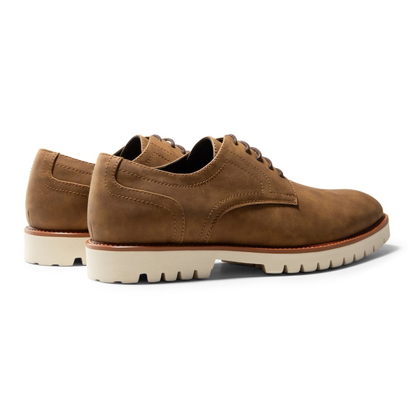 Men's Smart Suede Oxford Shoes - BROWN - 4