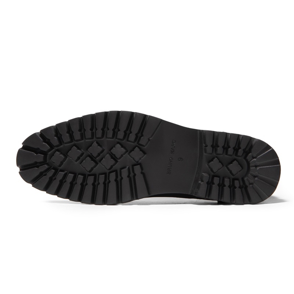Men's Smart Suede Oxford Shoes - BLACK - 3