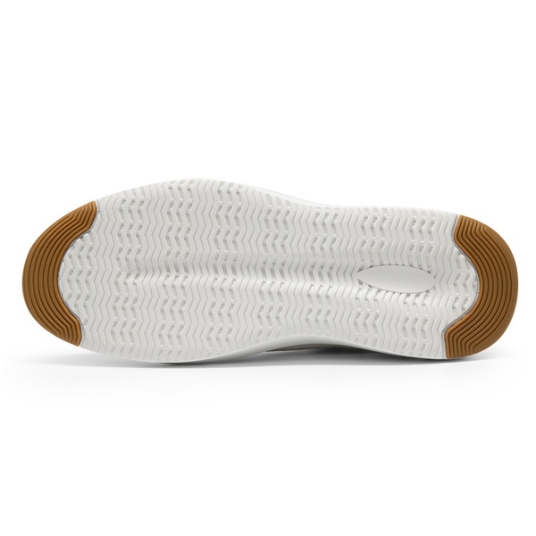 Men's Lightweight Arch Support Sneakers - WHITE - 3