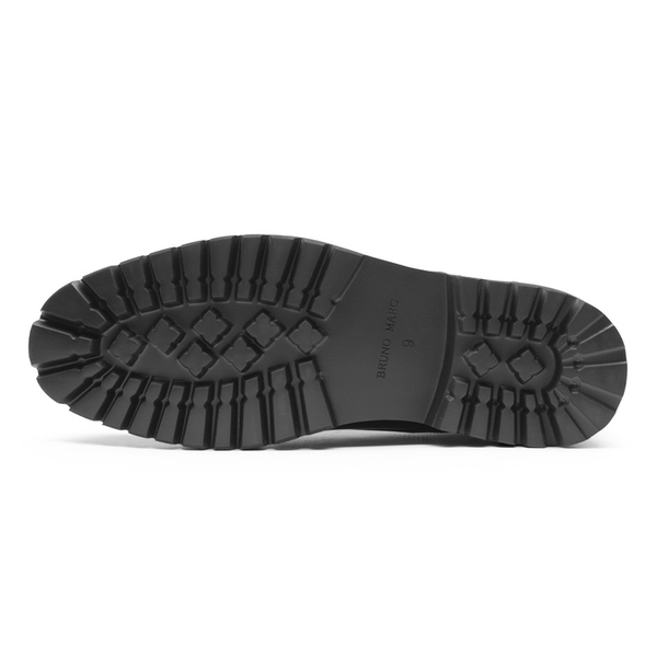 Men's Non-Slip Oxford Derby Shoes - BLACK - 3