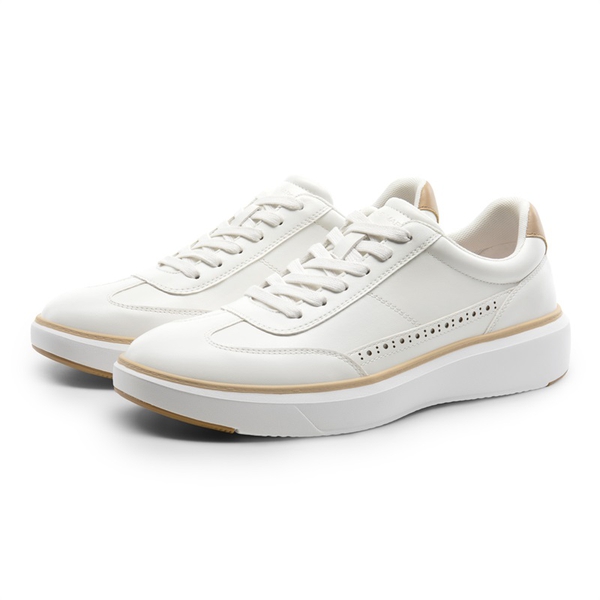 Men's Lightweight Arch Support Sneakers - WHITE - 2