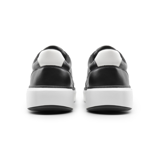 Men's Lightweight Arch Support Sneakers - BLACK - 4