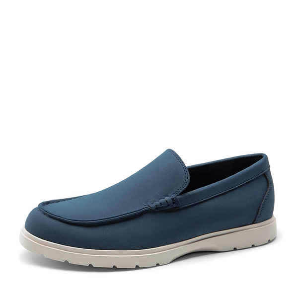 Men's Lightweight Slip-On Loafers - DARK BLUE -  0
