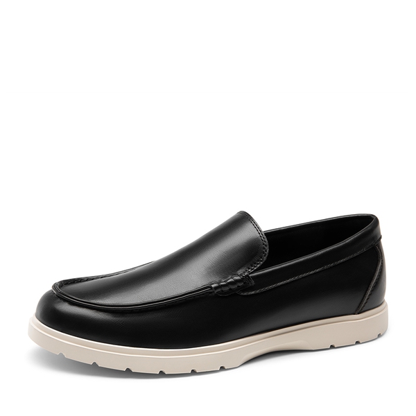 Men's Lightweight Slip-On Loafers - BLACK -  0