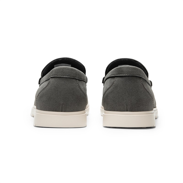 Men's Lightweight Slip-On Loafers - GREY - 4