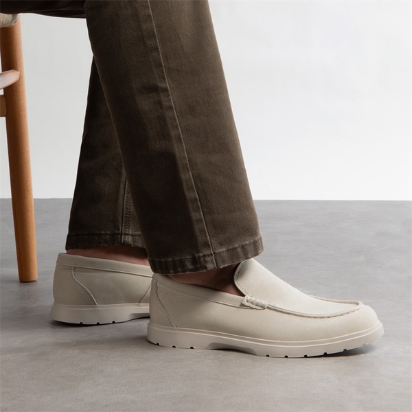 Men's Lightweight Slip-On Loafers - SAND - 5