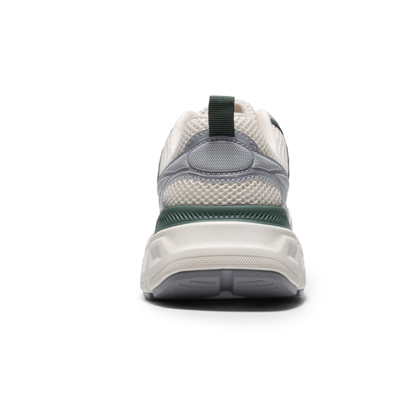 Men's Casual Retro Sneakers - BEIGE/GREY - 4