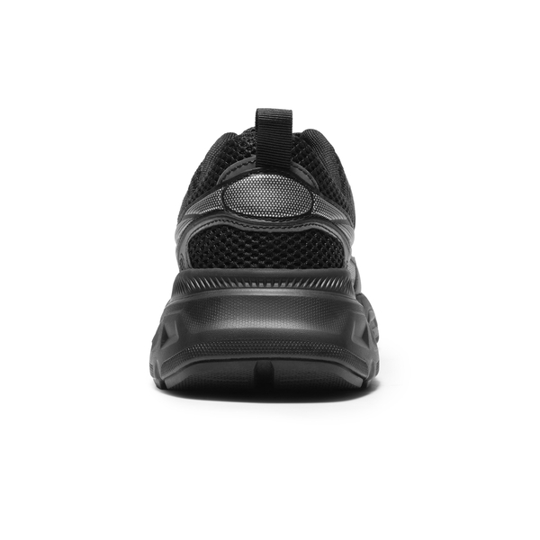 Men's Casual Retro Sneakers - ALL BLACK - 4