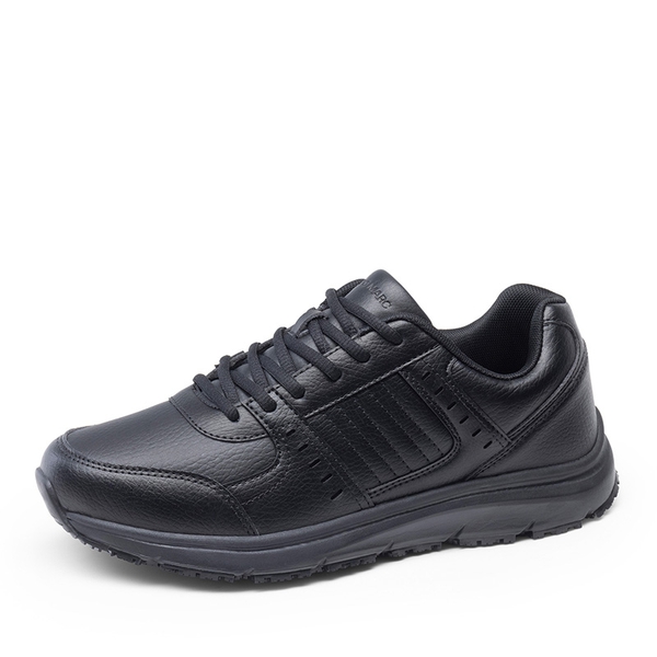 Men's Splash-Proof Work Sneakers - BLACK -  0