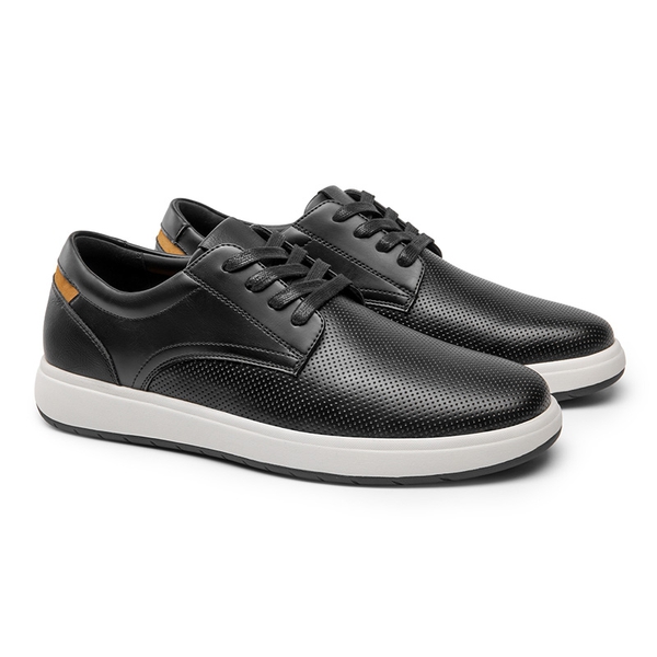 Men's Lightweight Smart Casual Sneakers - BLACK - 2