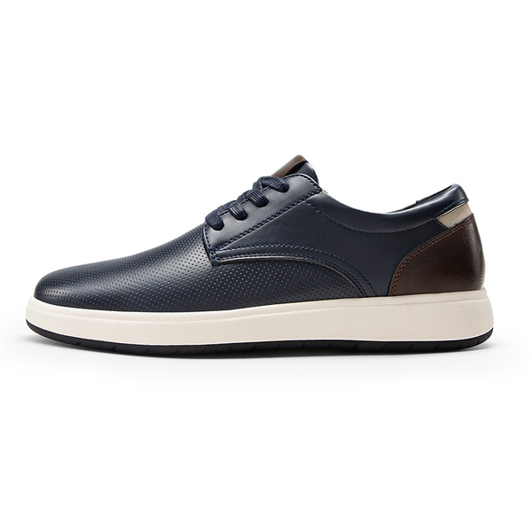 Men's Lightweight Smart Casual Sneakers - DARK BLUE - 1