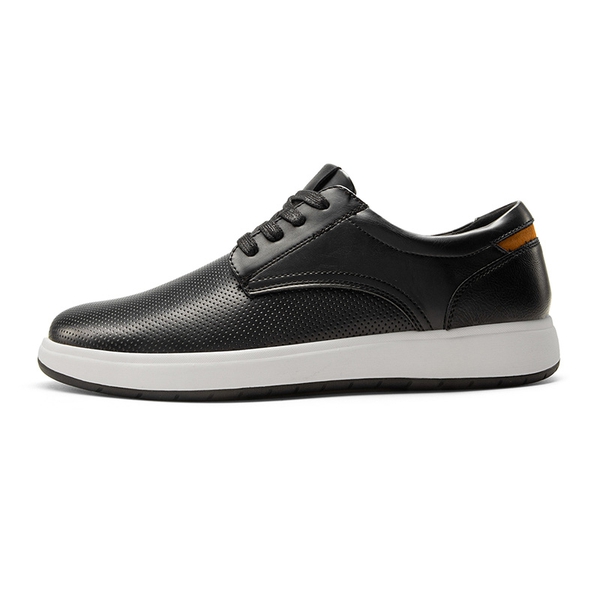 Men's Lightweight Smart Casual Sneakers - BLACK - 1